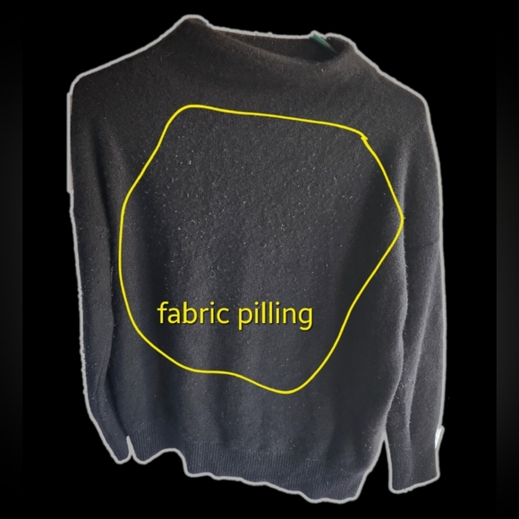 Vince Black Cashmere Sweater size S - Picture 4 of 7